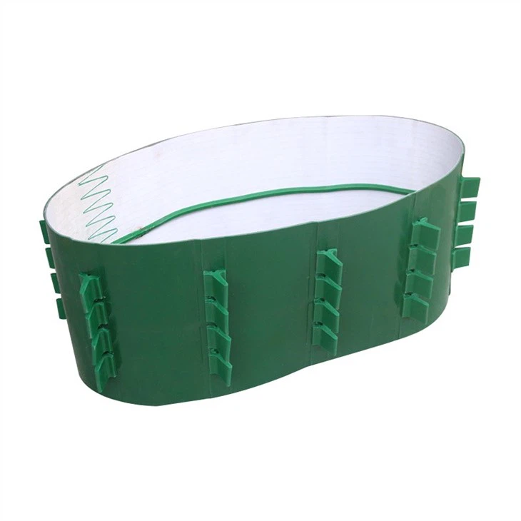 belt with V guide